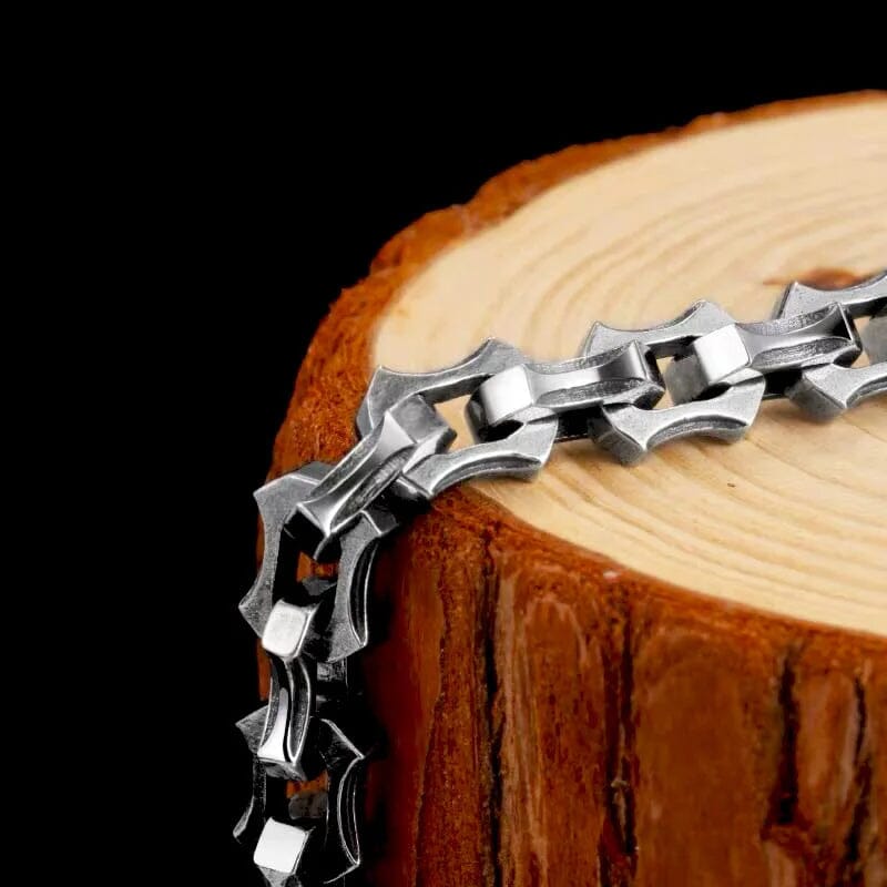 Berserker Link Bracelet – Forged for Battle Bracelet Skaldic Jewelry