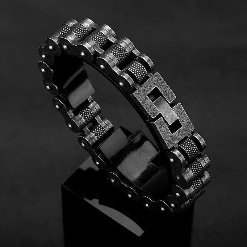 Road Warrior Stainless Steel Bracelet Bracelet Skaldic Jewelry