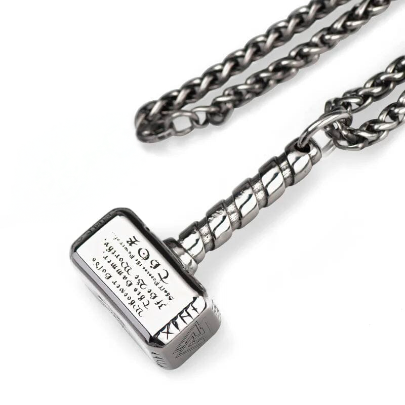 Thor’s Mjolnir Hammer Necklace