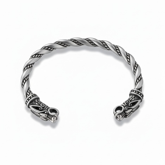 Norse Wolf Spirit Bracelet