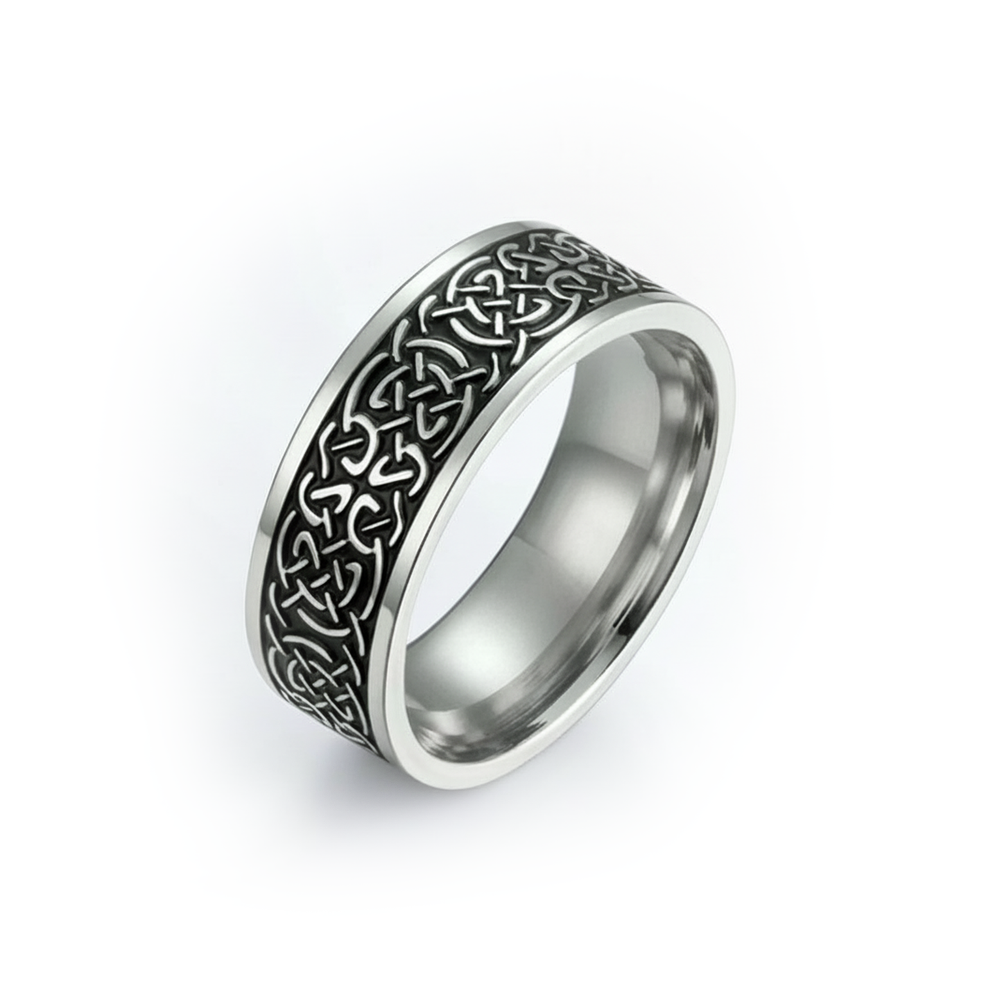 Norse Ullr Ring – The Hunter’s Eternal Knot