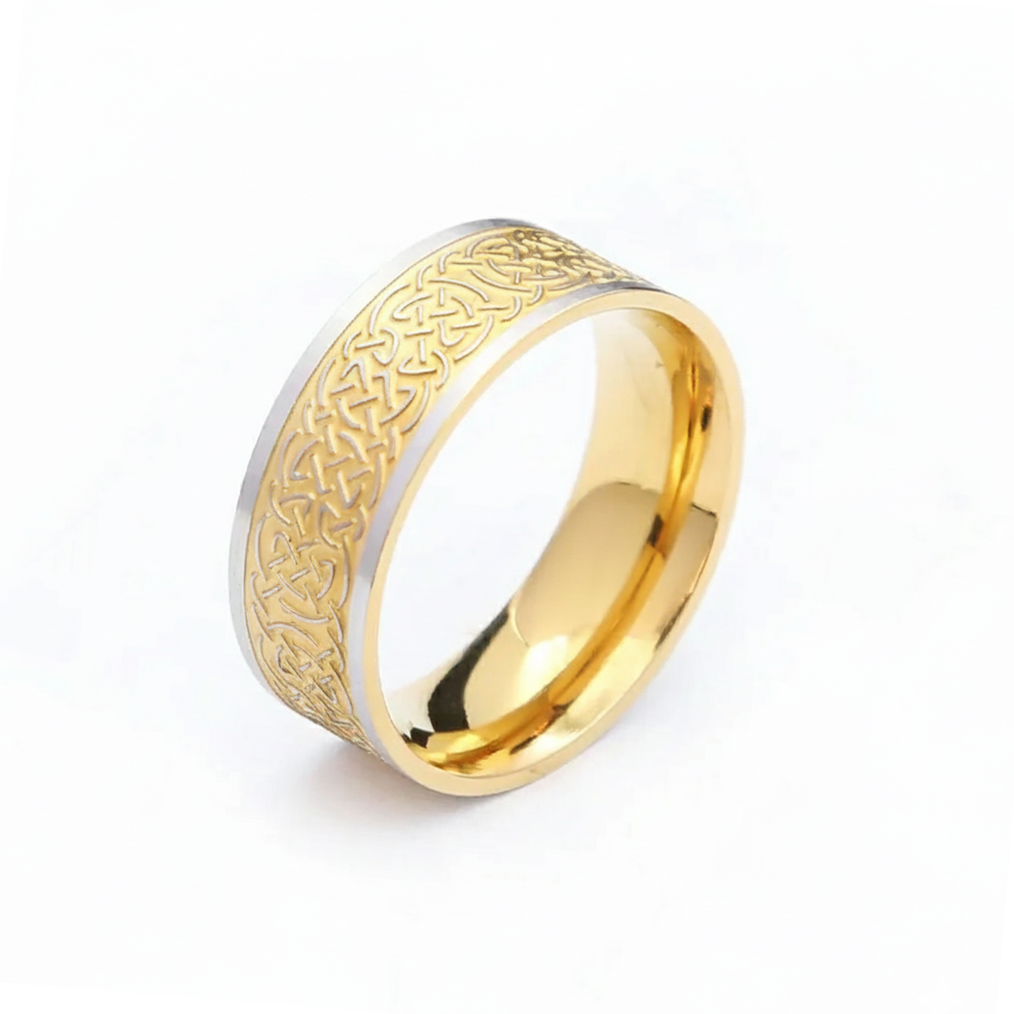 Norse Ullr Ring – The Hunter’s Eternal Knot