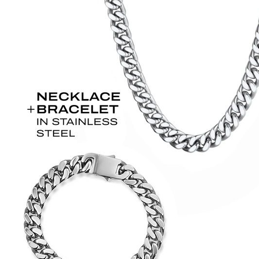HARALD – Stainless Steel Jewelry Set