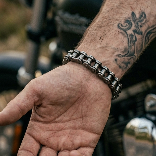 Motorcycle Chain Bracelet