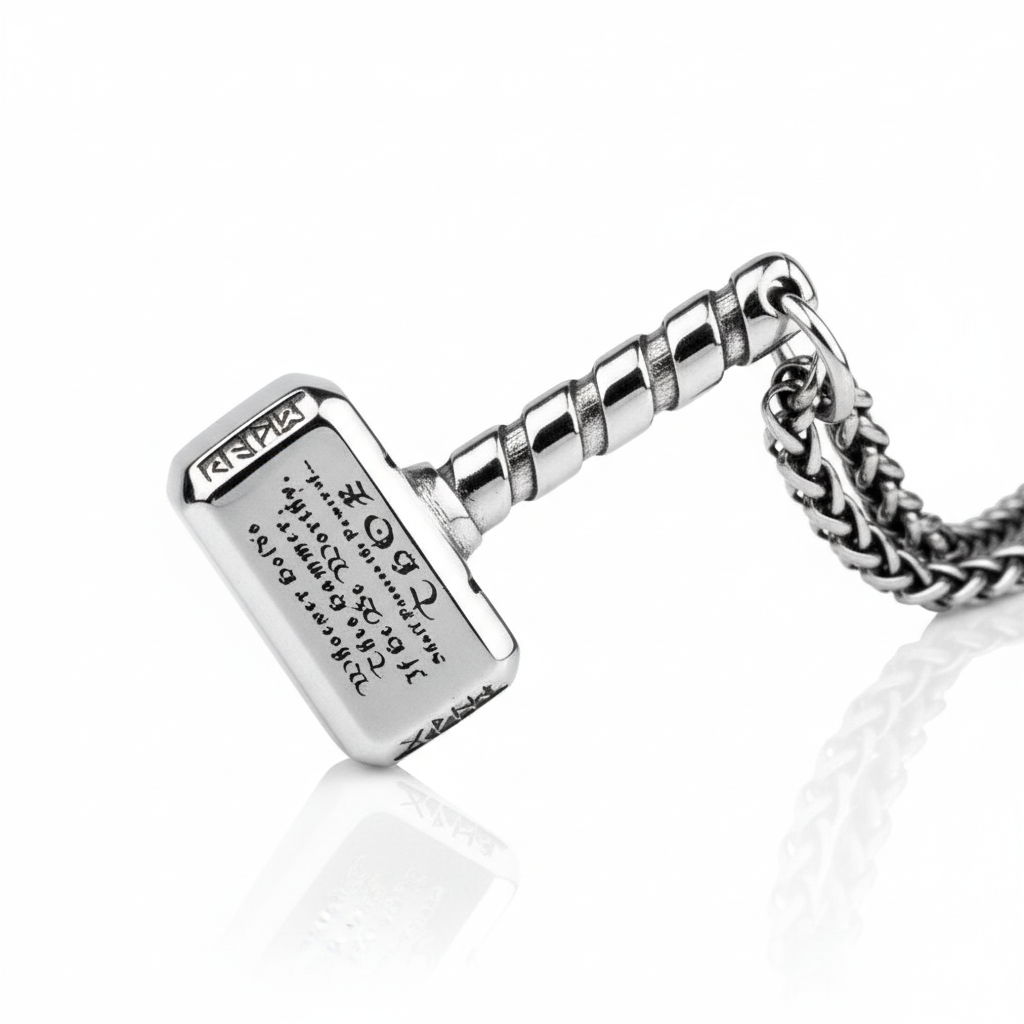 Thor’s Mjolnir Hammer Necklace