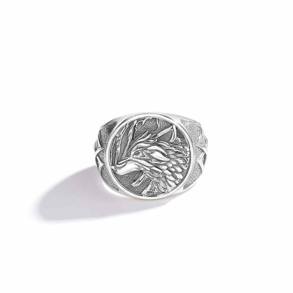 Fenrir Ring in Silver