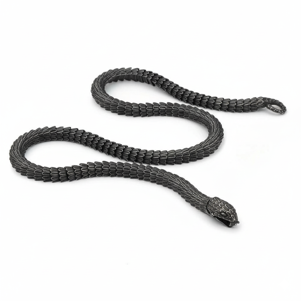 Jormungandr Serpent Chain 10mm