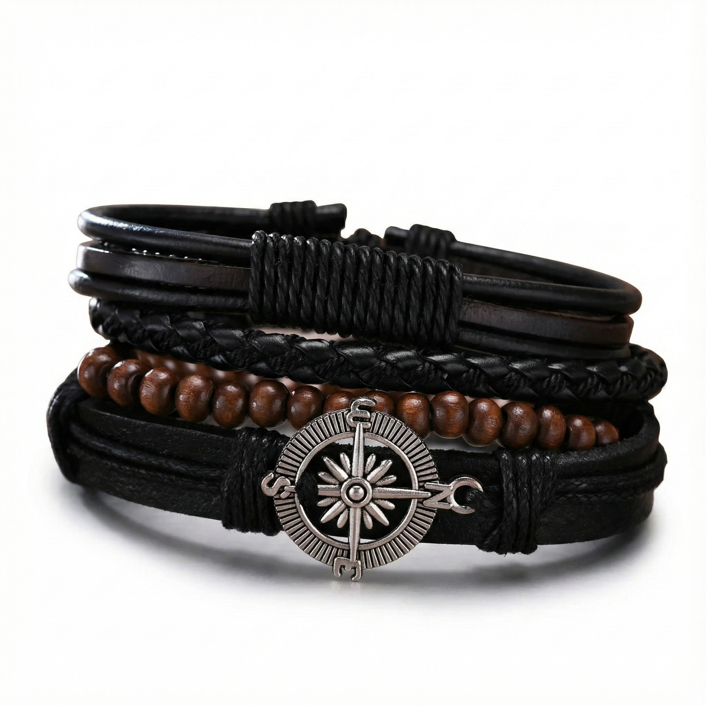 Pathfinder Leather Bracelet