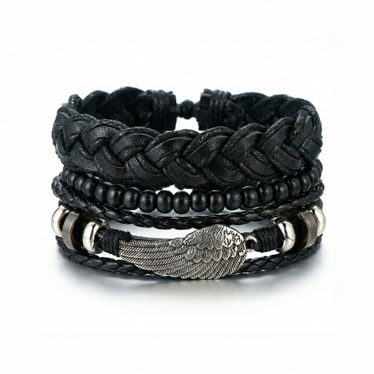 Valkyrie Leather Bracelet
