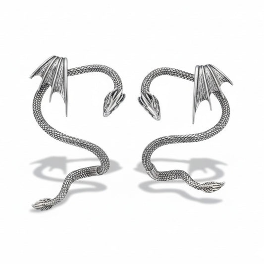 Wyrm Dragon Ear Cuff