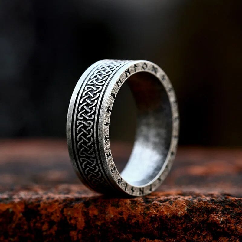 Ancient Runes Ring Ring [Skaldic_Jewelry] 