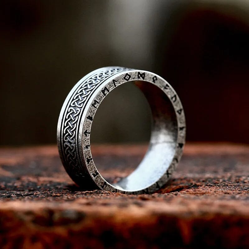 Ancient Runes Ring Ring [Skaldic_Jewelry] 