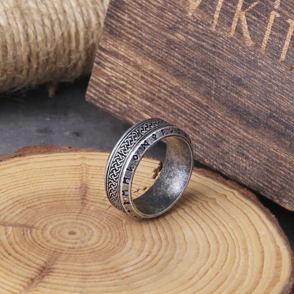 Ancient Runes Ring Ring [Skaldic_Jewelry] 