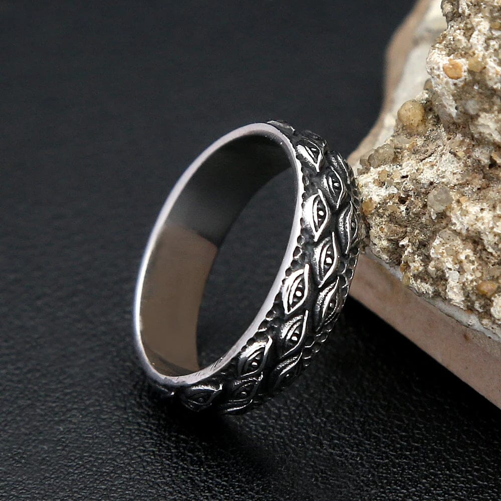 Behelit Ring in Stainless Steel Ring [Skaldic_Jewelry] 