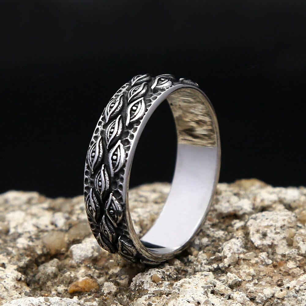 Behelit Ring in Stainless Steel Ring [Skaldic_Jewelry] 