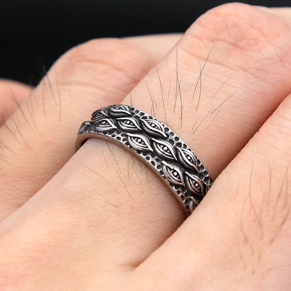 Behelit Ring in Stainless Steel Ring [Skaldic_Jewelry] 