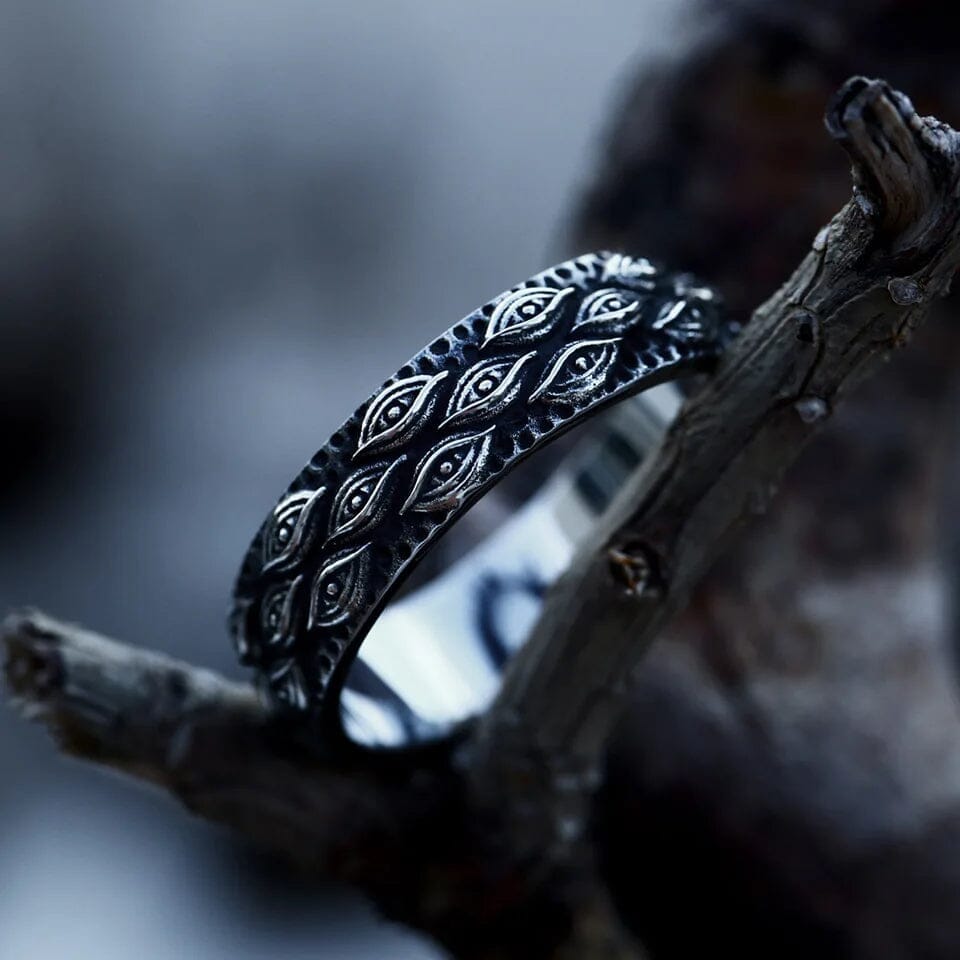 Behelit Ring in Stainless Steel Ring [Skaldic_Jewelry] 7 