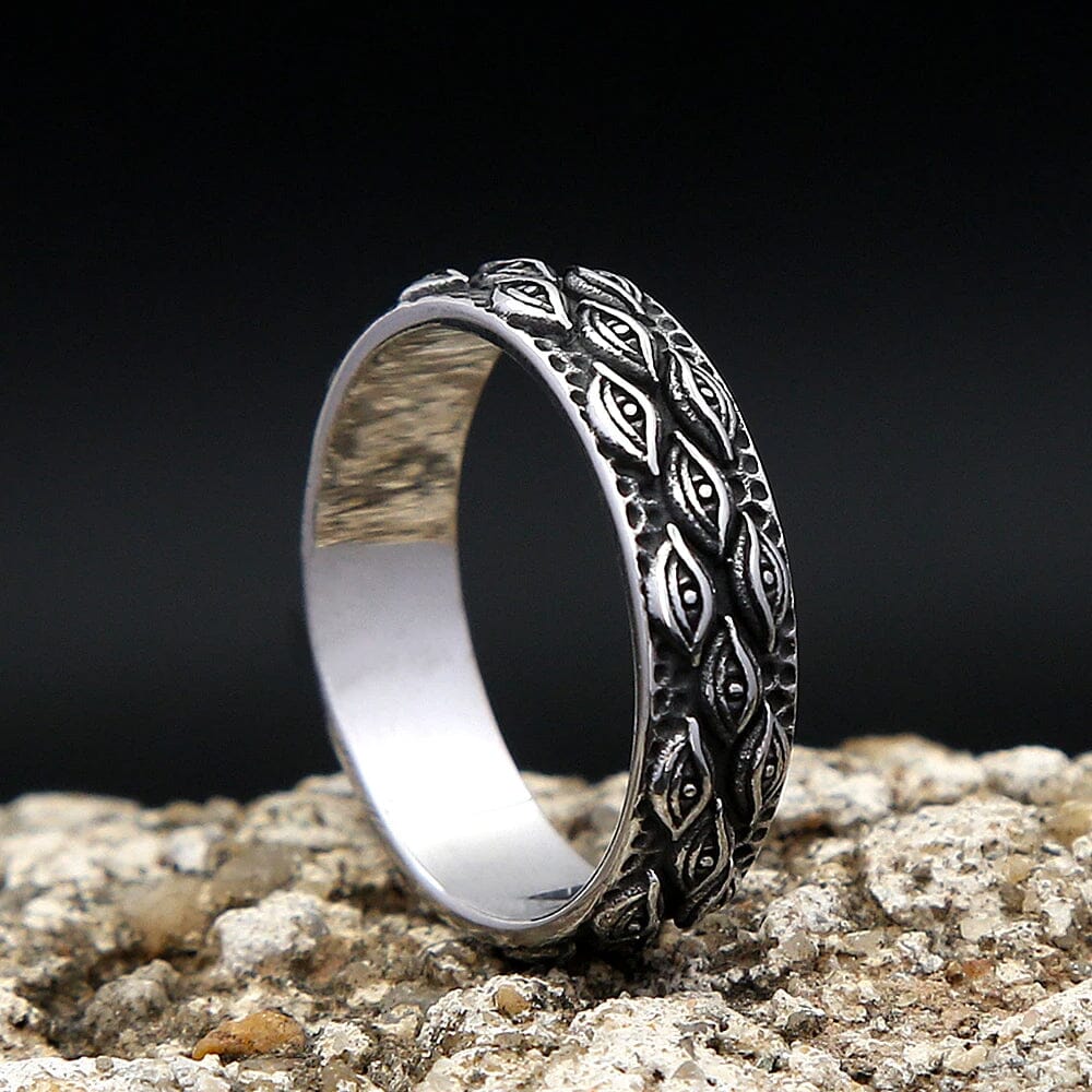 Behelit Ring in Stainless Steel Ring [Skaldic_Jewelry] 