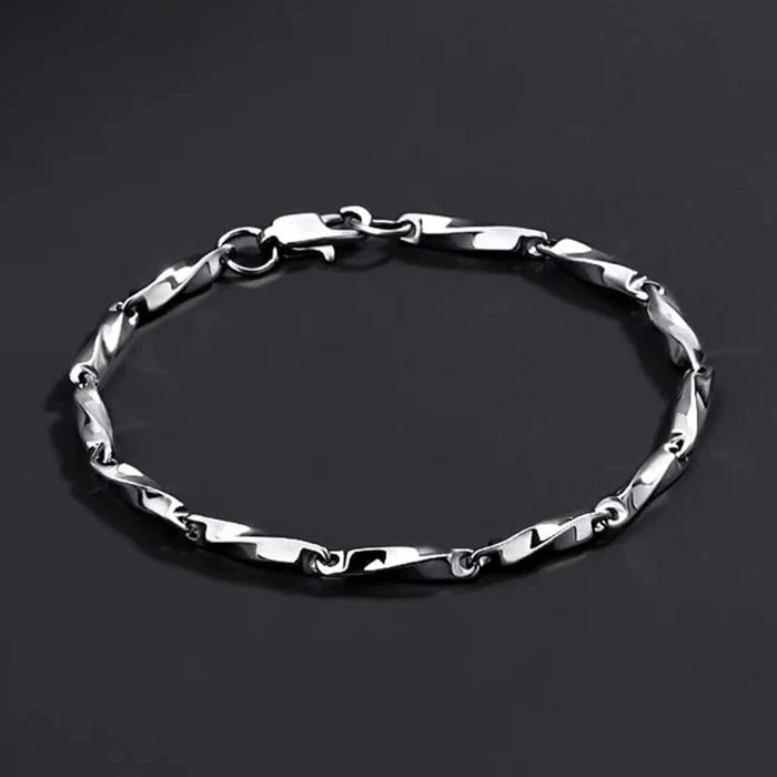 Bifrost Bracelet in Stainless Steel Bracelet Skaldic Jewelry 