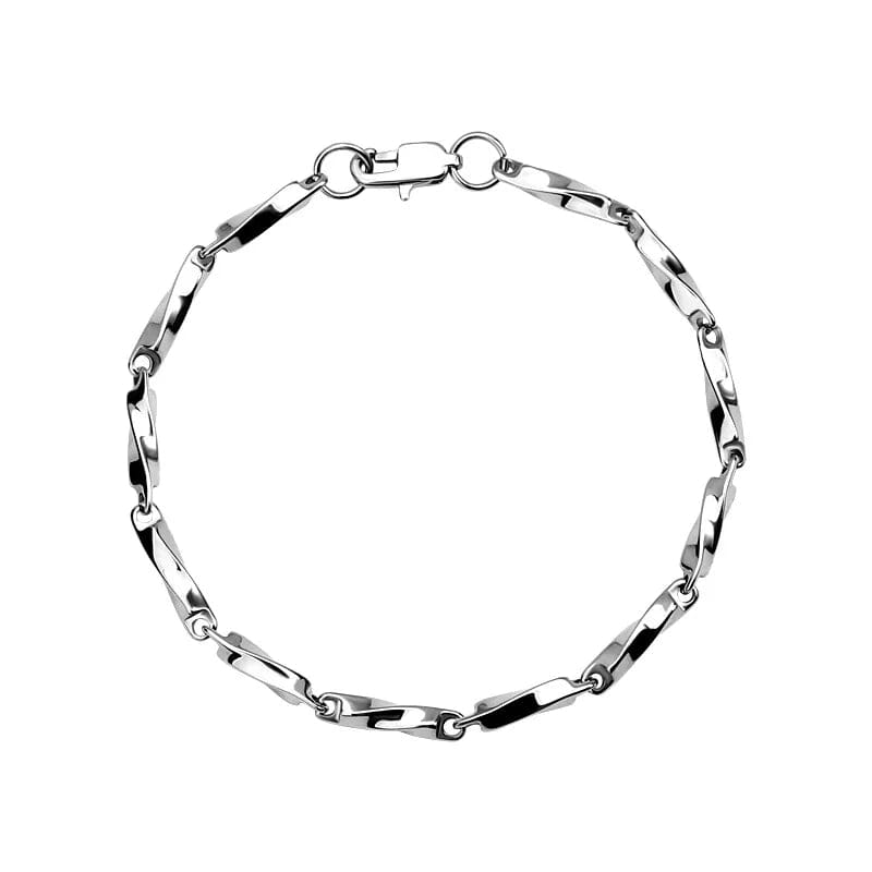 Bifrost Bracelet in Stainless Steel Bracelet Skaldic Jewelry 