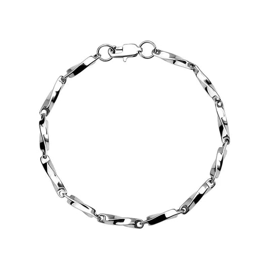 Bifrost Bracelet in Stainless Steel Bracelet Skaldic Jewelry 