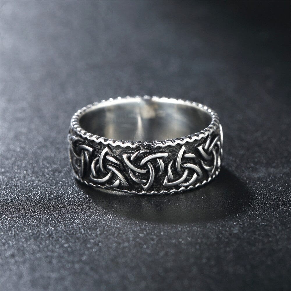 Bjorn Triquetra Viking Ring Ring [Skaldic_Jewelry] 