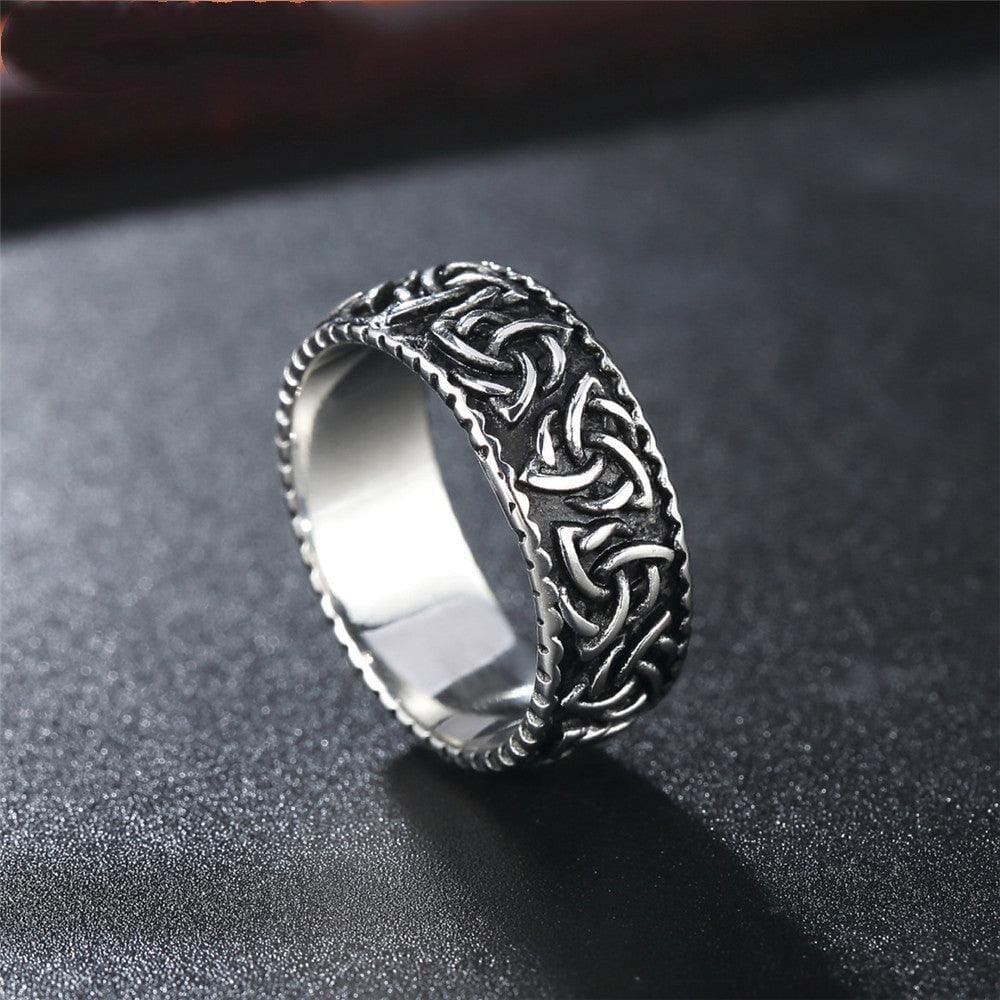 Bjorn Triquetra Viking Ring Ring [Skaldic_Jewelry] 