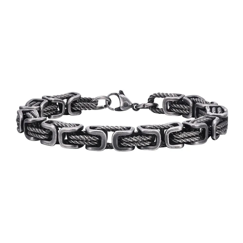 Braided Stainless Steel Bracelet for Men Bracelet Skaldic Jewelry 