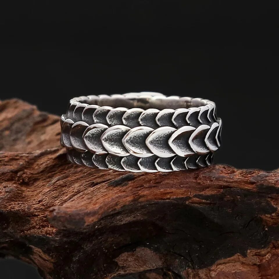 Dragon Scale Ring Ring [Skaldic_Jewelry] 