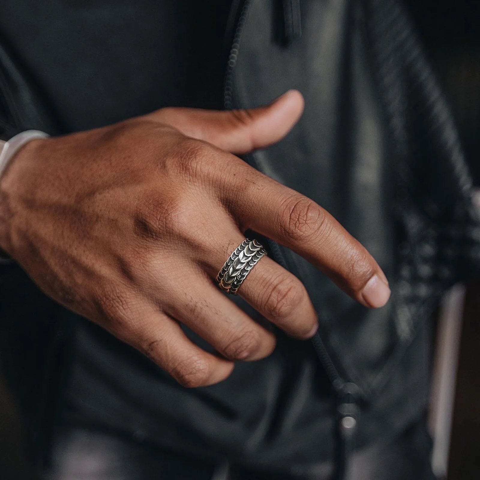 Dragon Scale Ring Ring [Skaldic_Jewelry] 