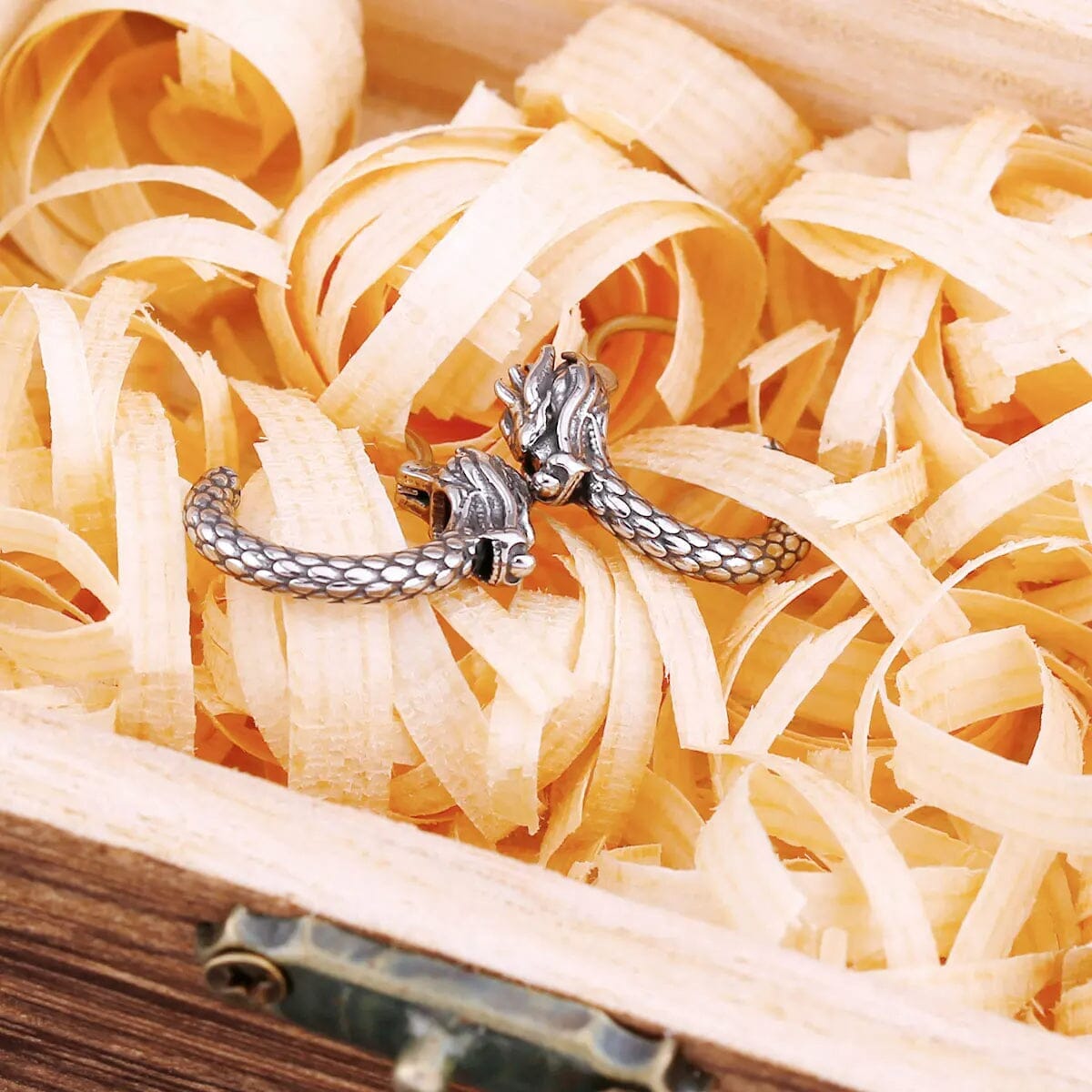 DROGON - Brincos de Dragão em Aço Inoxidável Skaldic Jewelry 