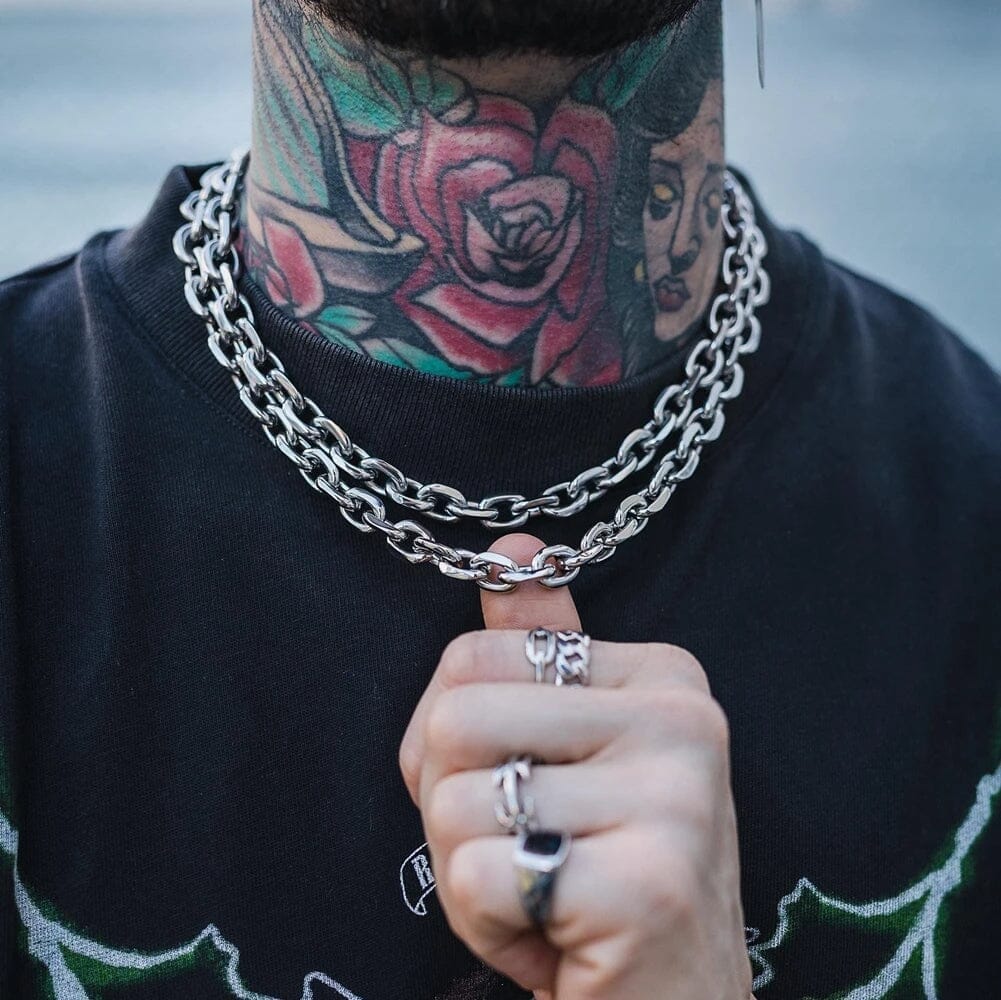 Gleipnir Chain Necklace Necklace Skaldic Jewelry 20 in / 50 cm 