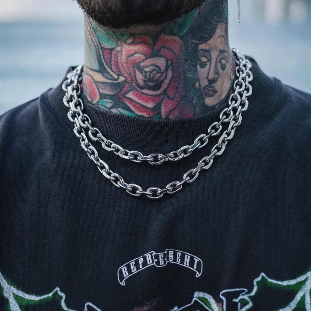 Gleipnir Chain Necklace Necklace Skaldic Jewelry 