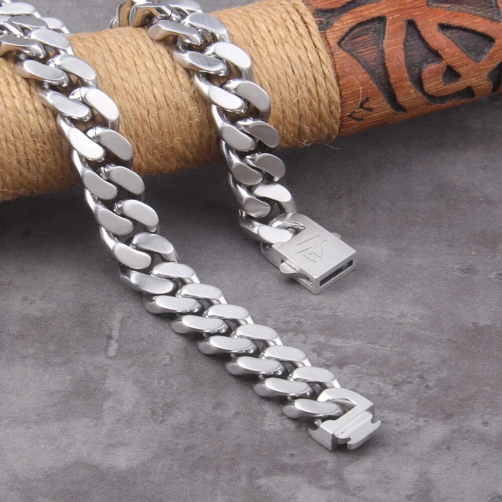 HARALD – Stainless Steel Viking Necklace Necklace Skaldic Jewelry 