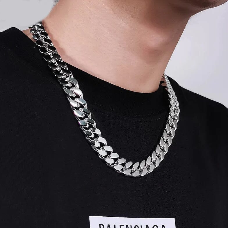 HARALD – Stainless Steel Viking Necklace Necklace Skaldic Jewelry 24 in / 60 cm 