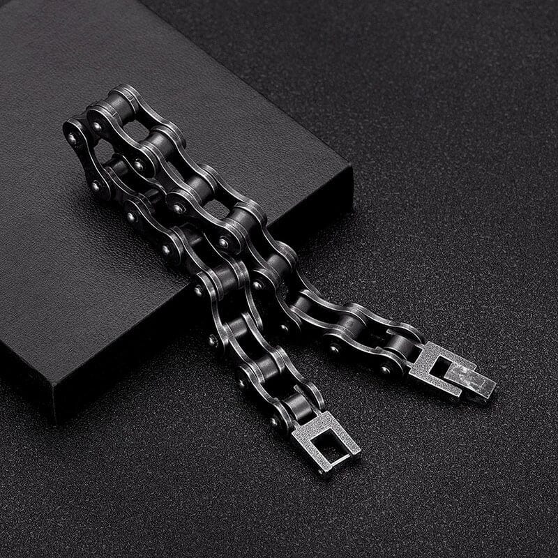 Motorcycle Chain in Stainless Steel Bracelet for Men Bracelet Skaldic Jewelry 