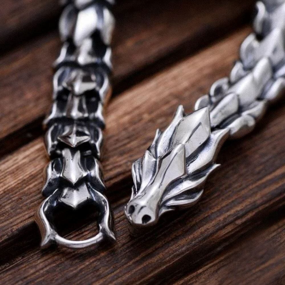 Nidhogg Dragon Scale Bracelet Bracelet [Skaldic_Jewelry] 