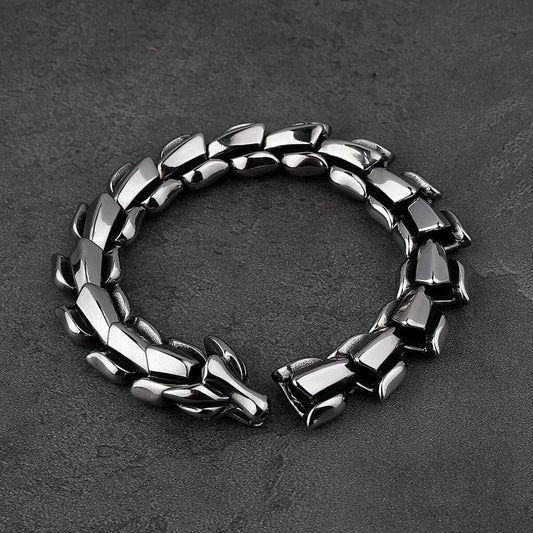 Nidhogg Dragon Scale Bracelet Bracelet [Skaldic_Jewelry] 