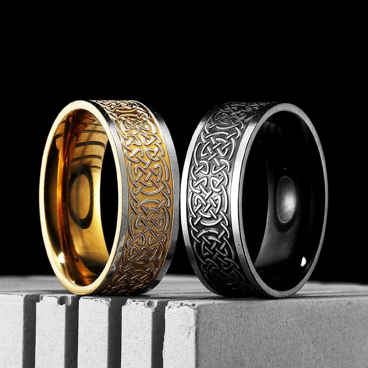 Norse Ullr Ring – The Hunter’s Eternal Knot Ring [Skaldic_Jewelry] 