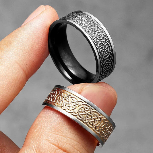 Norse Ullr Ring – The Hunter’s Eternal Knot Ring [Skaldic_Jewelry] 