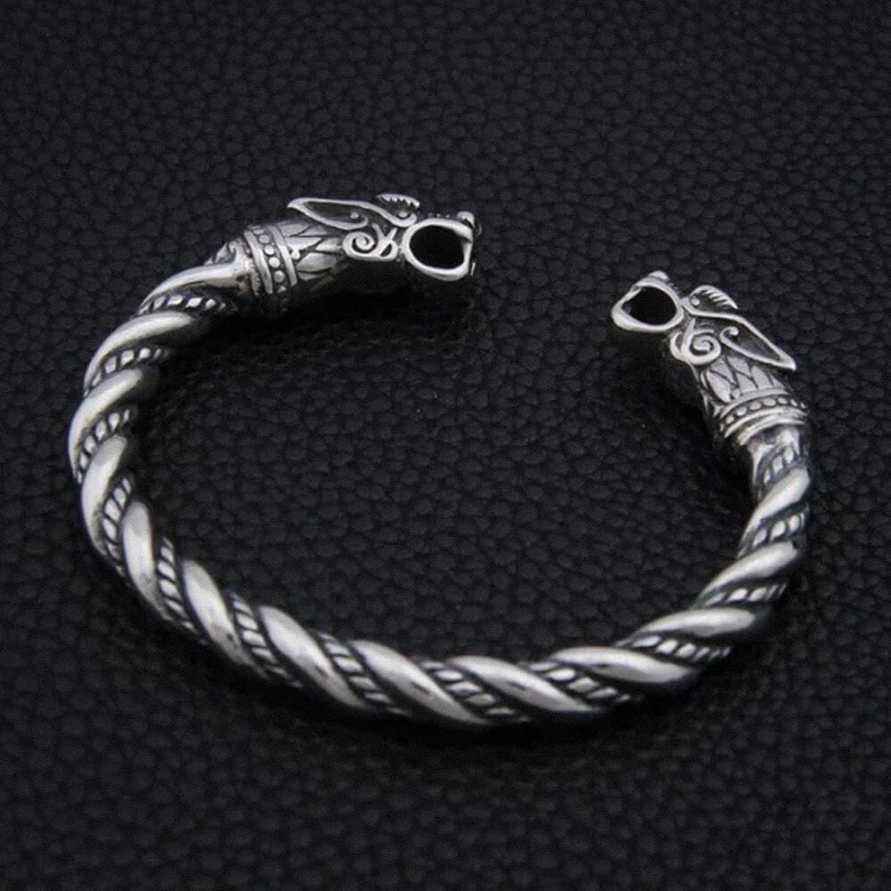 Norse Wolf Spirit Bracelet Bracelet [Skaldic_Jewelry] 