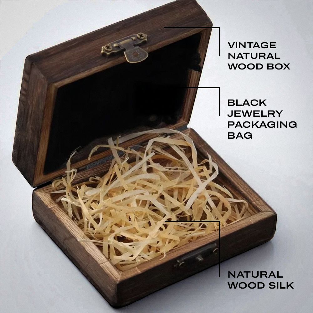 Skaldic Wooden Jewelry Box Skaldic Jewelry 