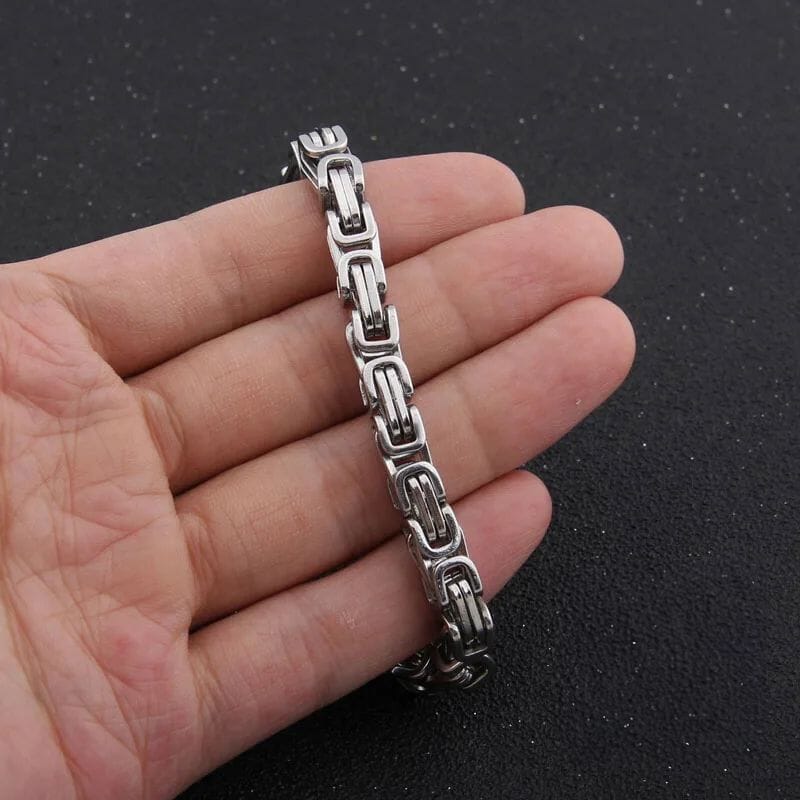 Steelbound Link Bracelet for Men Bracelet Skaldic Jewelry 