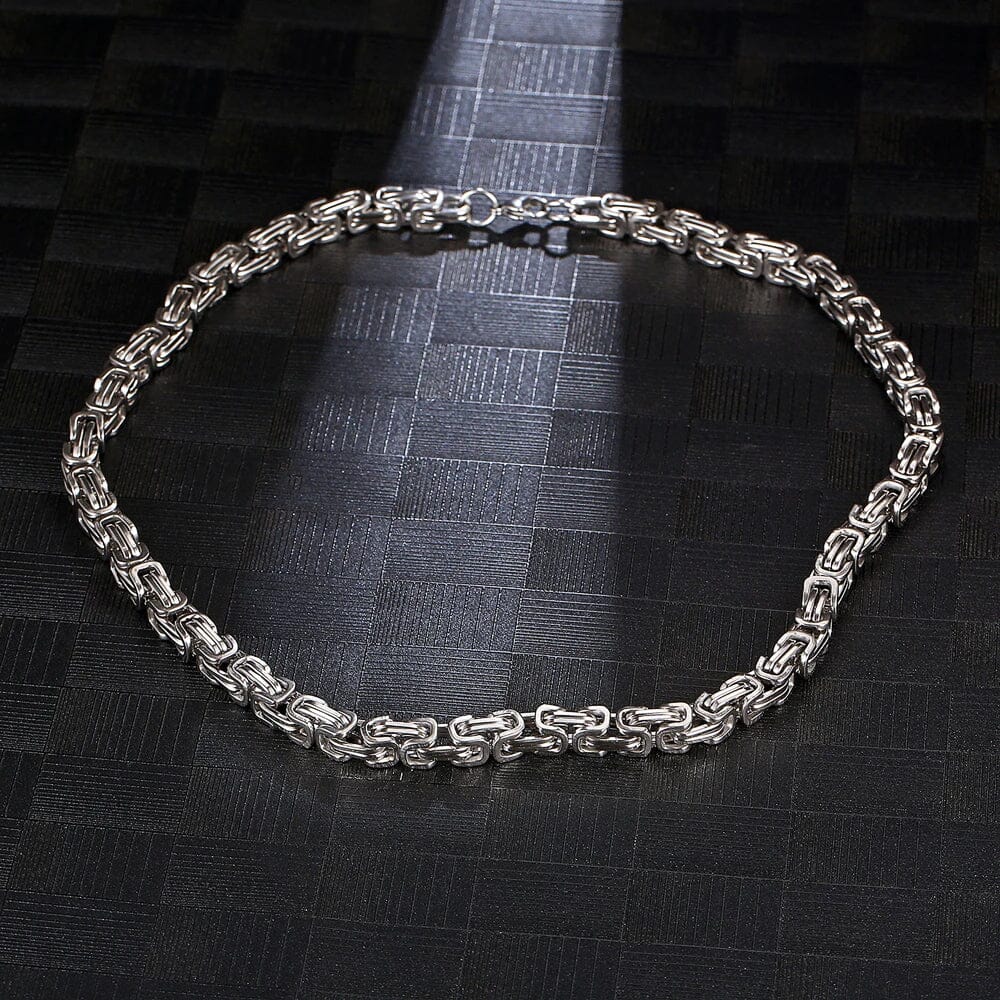 Steelbound Link Necklace for Men Necklace Skaldic Jewelry 