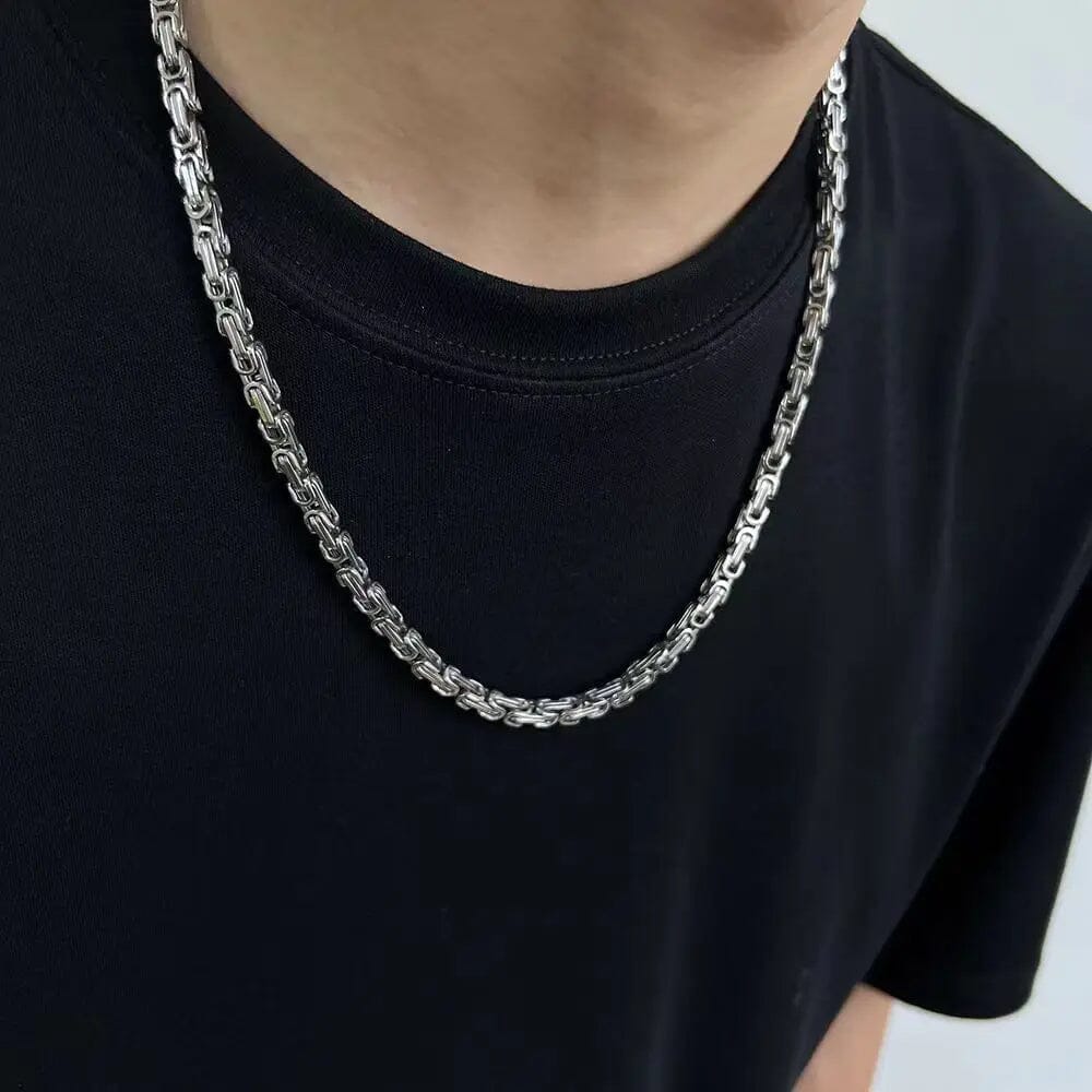 Steelbound Link Necklace for Men Necklace Skaldic Jewelry 