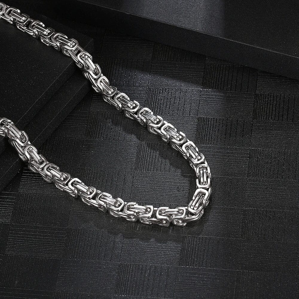 Steelbound Link Necklace for Men Necklace Skaldic Jewelry 