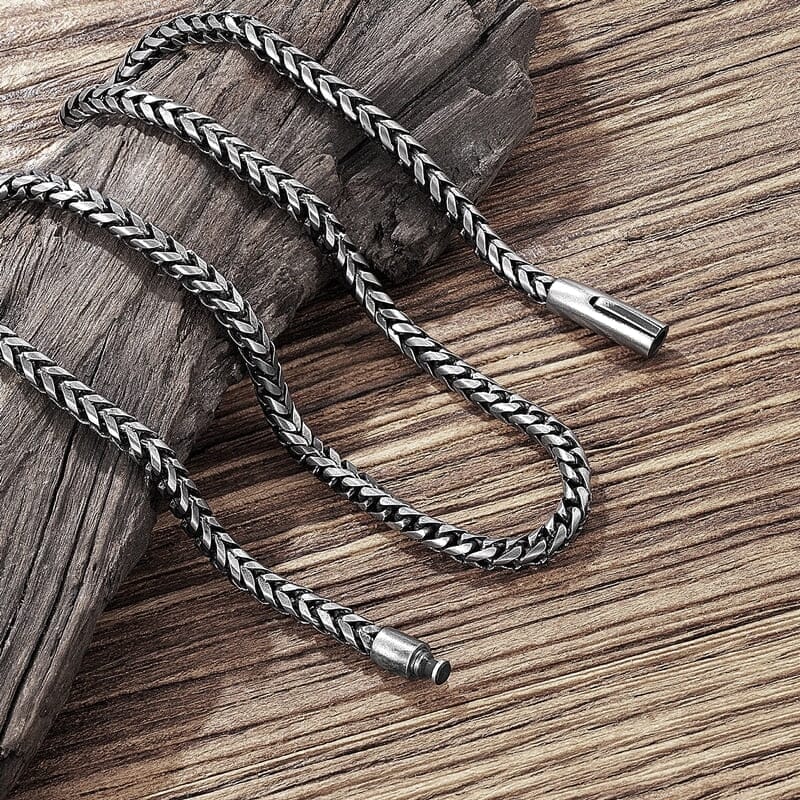 Sigurd Stainless Steel Necklace - Embrace Courage Necklace [Skaldic_Jewelry] 