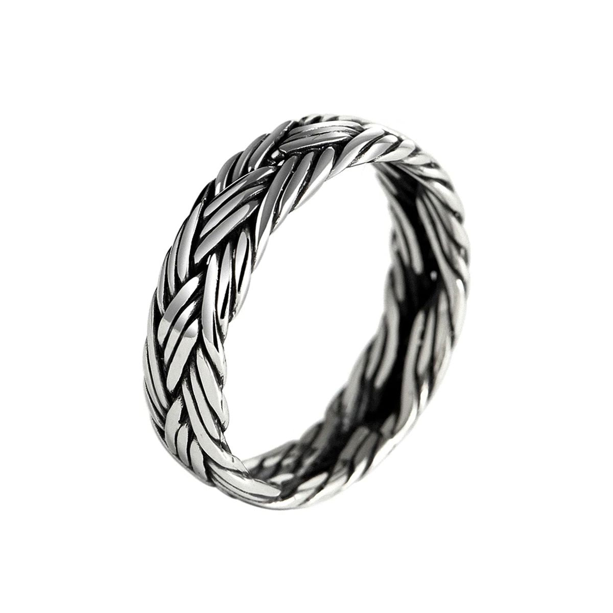 Viking Knot Ring in Sterling Silver Ring [Skaldic_Jewelry] 