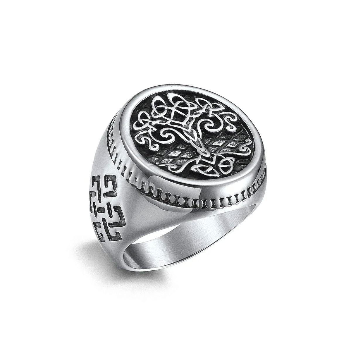 Yggdrasil Ring – The Sacred Tree of Life Ring [Skaldic_Jewelry] 